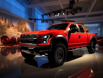 عکس نمایشگاه فورد F-150: تجربه ای نوین در دنیای خودروهای برقی