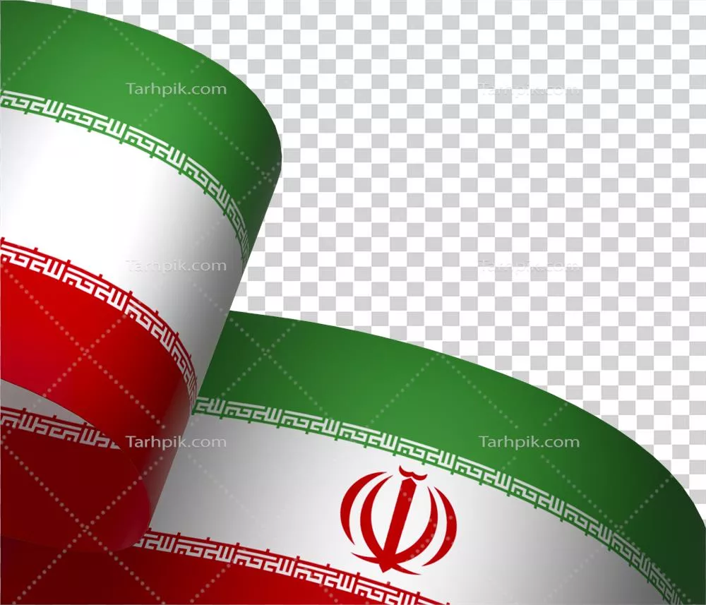 عکس دوربری طراحی المان پرچم ایران برای روز ملی استقلال با ربان زیبا