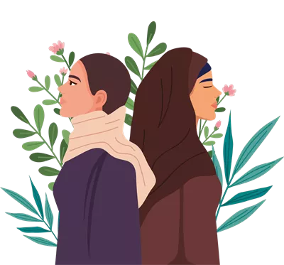 عکس دوربری دو شخصیت زن ایرانی با داستان های جذاب و الهام بخش