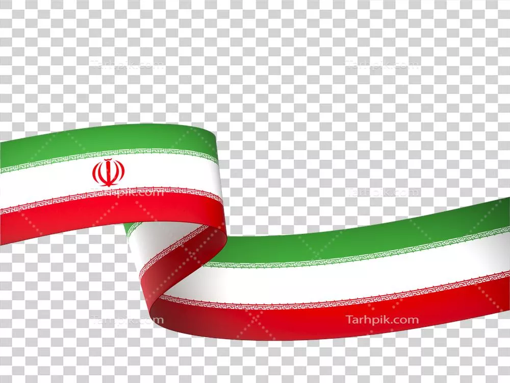 عکس دوربری طراحی المان پرچم ایران برای روز ملی استقلال با ربان زیبا