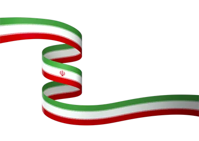 عکس دوربری طراحی المان پرچم ایران برای روز ملی استقلال با ربان زیبا