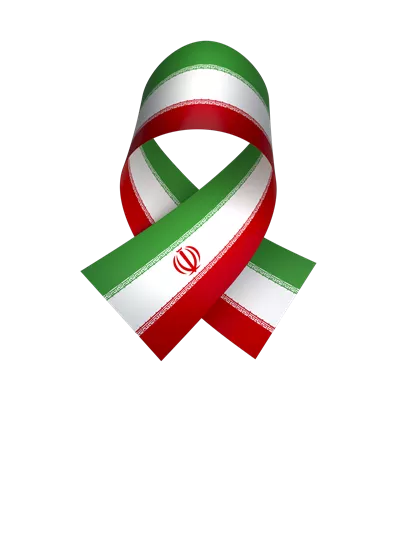 عکس دوربری طراحی المان پرچم ایران برای روز ملی استقلال با ربان زیبا