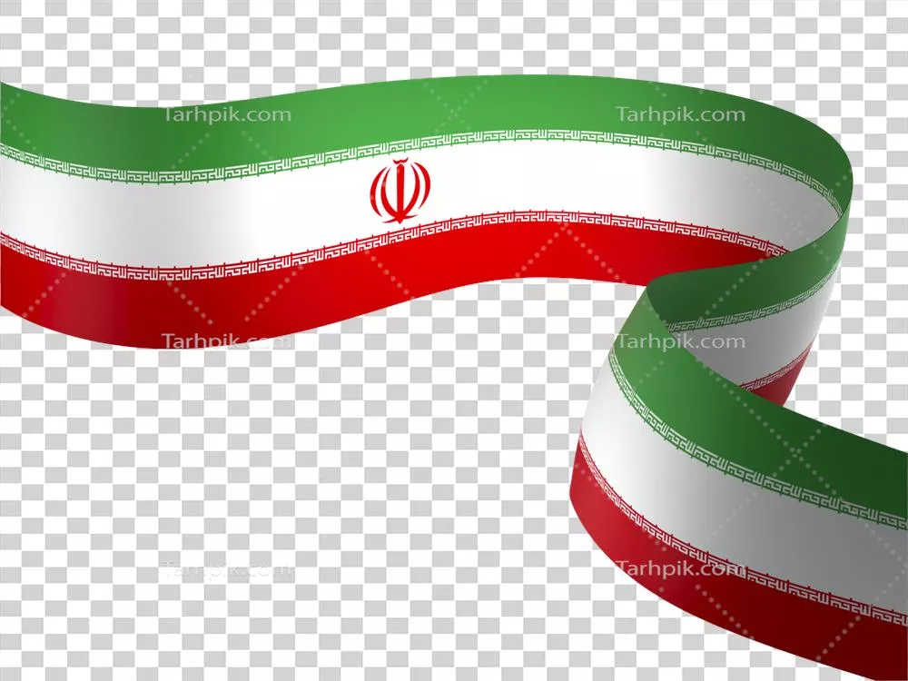 عکس دوربری طراحی المان پرچم ایران برای روز ملی استقلال با ربان زیبا