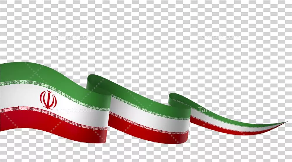 عکس دوربری طراحی المان پرچم ایران برای روز ملی استقلال با ربان زیبا