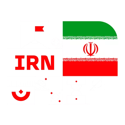 عکس دوربری پرچم ایران برای مسابقات فوتبال 2022: نماد ملی با طراحی هندسی