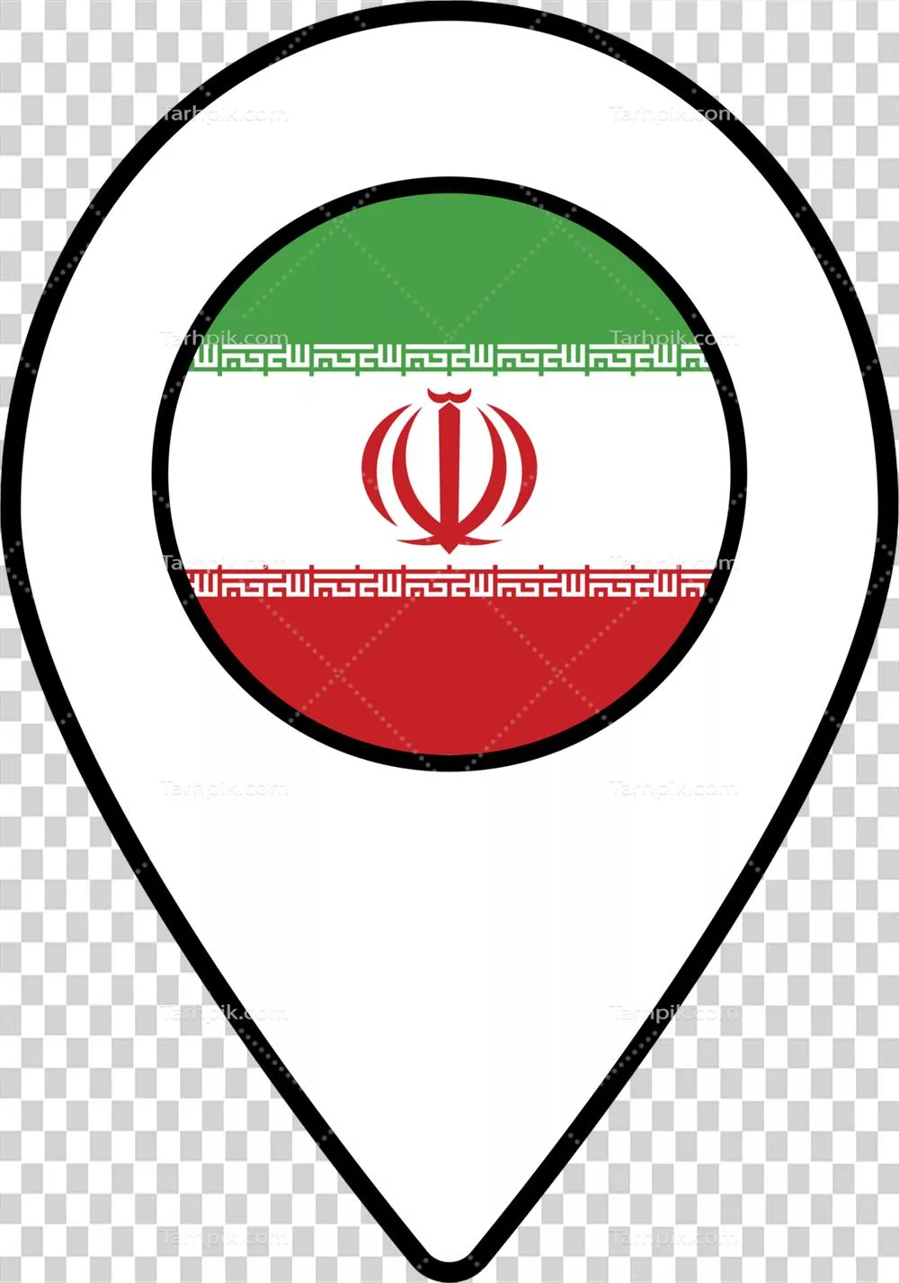 عکس دوربری نقشه و پرچم ایران: نماد هویت و فرهنگ ایرانیان