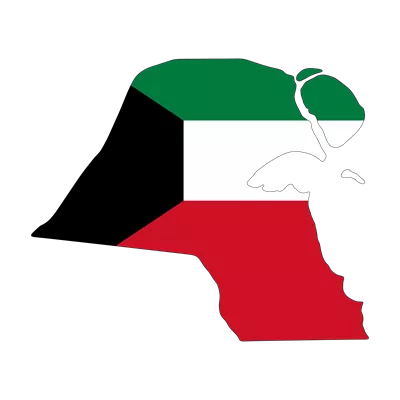 عکس دوربری پرچم کویت: نماد ملی و فرهنگی کشور کویت با طراحی زیبا و معنادار