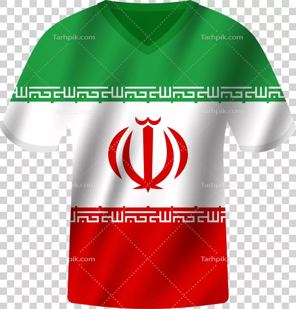 عکس دوربری پرچم ایران در دستان تیم ملی فوتبال: نمادی از افتخار و همبستگی