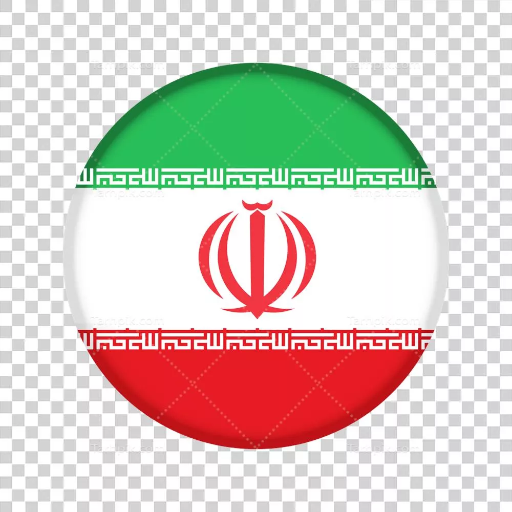 عکس دوربری پرچم گرد ایران: نماد هویت ملی و فرهنگی کشور