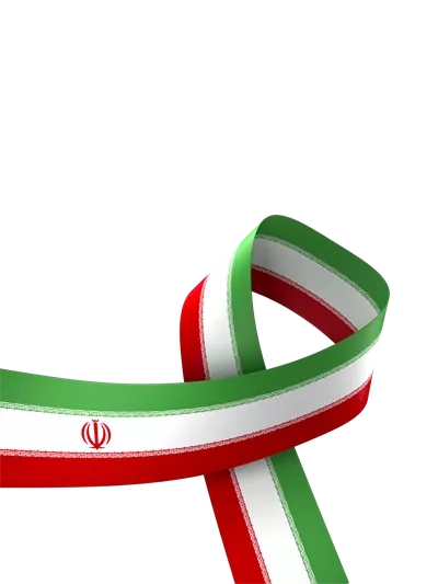 عکس دوربری طراحی المان پرچم ایران برای روز ملی استقلال با ربان زیبا