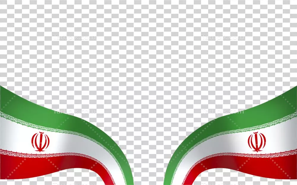 عکس دوربری طراحی المان پرچم ایران برای روز ملی استقلال با ربان زیبا