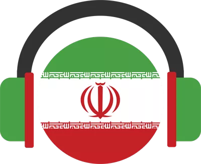 عکس دوربری پرچم ایران با طراحی هدفون: نمادی از فرهنگ و هنر ایرانی