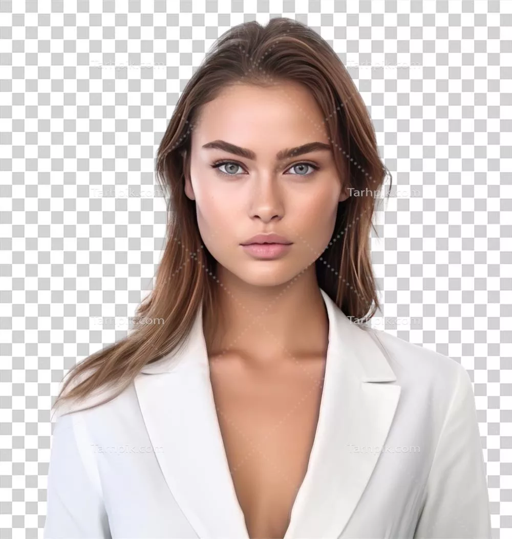 عکس دوربری تصویری از یک زن کارآفرین در حال کار با تکنولوژی مدرن