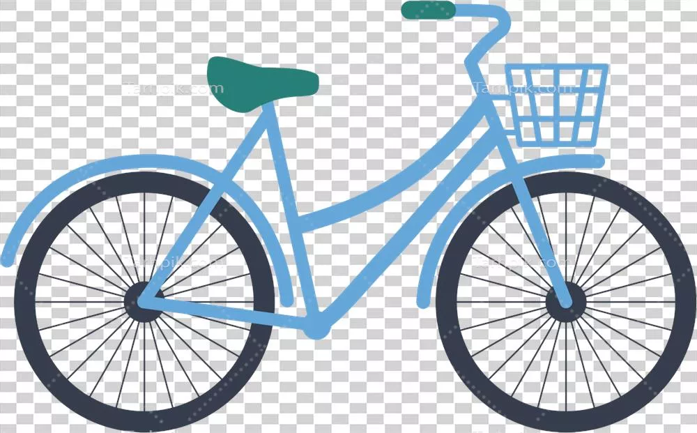 عکس دوربری تصویری زیبا از دوچرخه سواری در طبیعت با طراحی هنری و جذاب