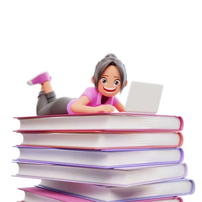 عکس دوربری تصویری از دانشجویی که با لپ تاپ در حال یادگیری آنلاین است