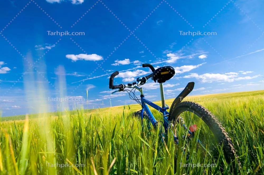 عکس دوچرخه سواری در دشت: تجربه ای دلنشین در دل طبیعت