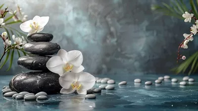 عکس تصویری زیبا از دستمال های رنگی و گل های تازه روی میز