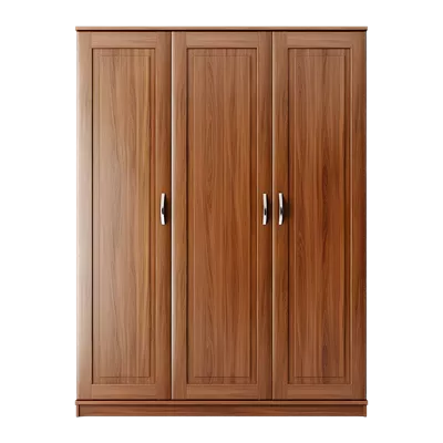 عکس دوربری کابینت لباس هوشمند طراحی شده با هوش مصنوعی در پس زمینه شفاف