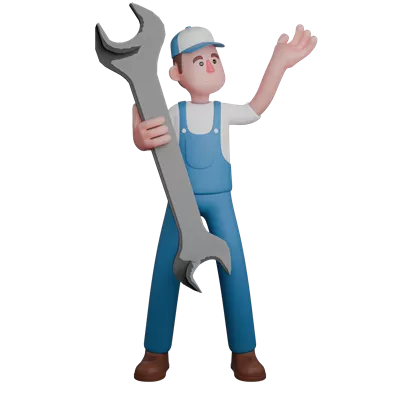عکس دوربری مرد مکانیک حرفه ای در حال کار با ابزار و تجهیزات فنی