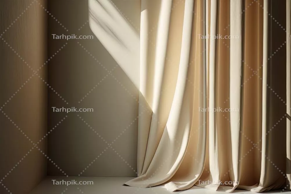 عکس تصویری مینیمالیستی و انتزاعی با پس زمینه ملایم و رنگ بژ