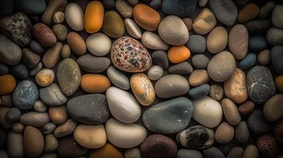 عکس پس زمینه ای زیبا از سنگ ریزه ها با طراحی هوش مصنوعی
