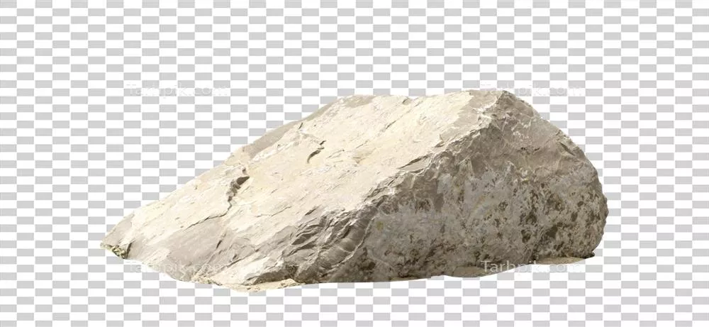 عکس دوربری تصویری از سنگ های بزرگ گرانیتی با پس زمینه شفاف به صورت سه بعدی