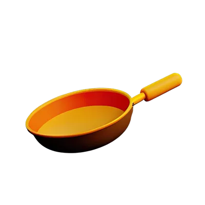 عکس دوربری تصویر سه بعدی از تابه با طراحی جذاب و مدرن