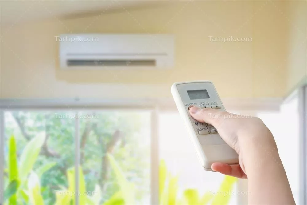 عکس کنترل از راه دور دستگاه تهویه مطبوع با دقت و راحتی