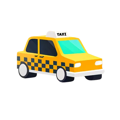 عکس دوربری طراحی مدرن و جذاب تاکسی برای حمل و نقل عمومی در شهر