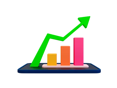 عکس دوربری استراتژی بازاریابی مینیمالیستی سه بعدی برای تحلیل داده های تجاری