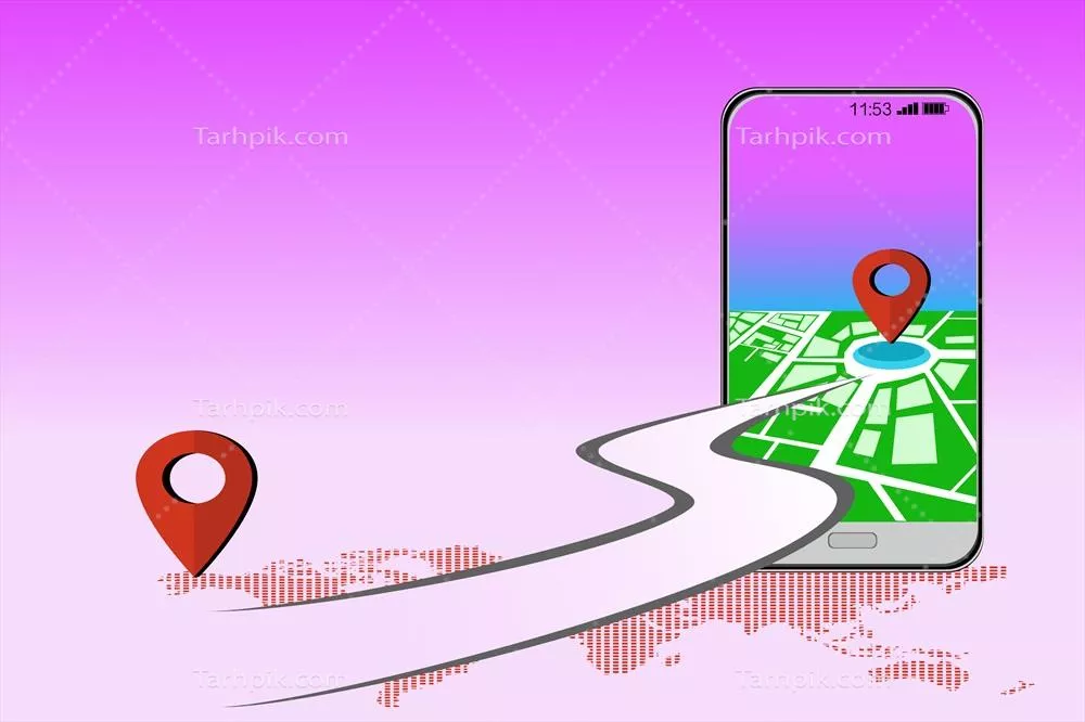 عکس نقشه برداری و موقعیت یابی در ارتباطات تلفنی با تکنولوژی مدرن