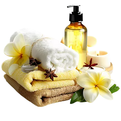 عکس دوربری لوازم جانبی آرامش بخش برای تجربه ای بی نظیر در اسپا و سلامتی