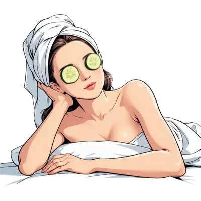 عکس دوربری درمان زیبایی صورت به صورت کارتونی و جذاب برای همه سنین