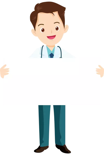 عکس دوربری شخصیت کارتونی پزشک: نماد حرفه ای و خلاق در دنیای پزشکی