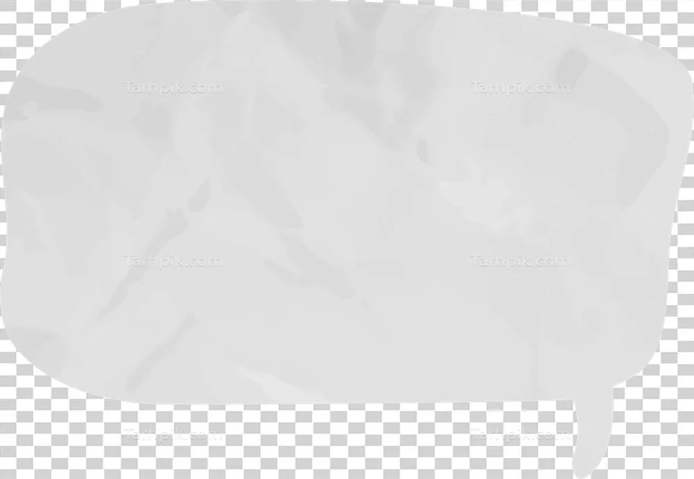 عکس دوربری حباب گفتگوی کاغذی قدیمی با طراحی زیبا و جذاب