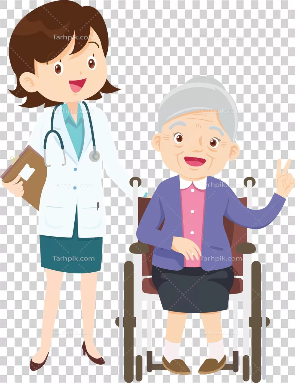 عکس دوربری تصاویری از پدربزرگ و مادربزرگ در فعالیت های مختلف روزمره
