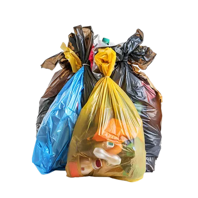 عکس دوربری بسته بندی لوازم خانگی برای دور ریختن زباله ها به صورت جداگانه