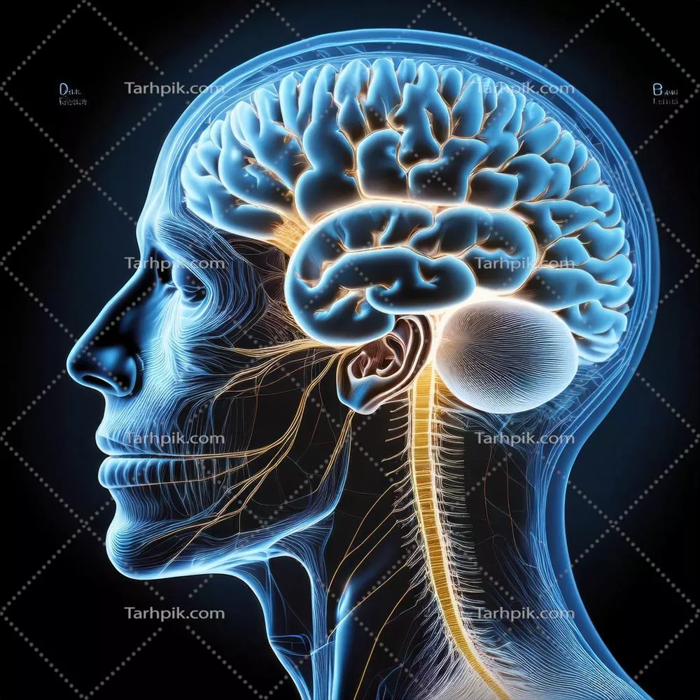 عکس بررسی جامع آناتومی مغز انسان با تصاویری دقیق و علمی
