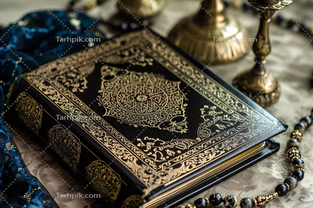 عکس کتاب قرآن به مناسبت سال نو اسلامی با تاریخ های مهم و معانی