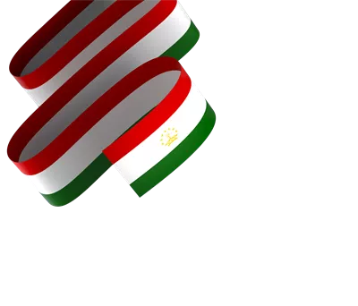 عکس دوربری طراحی المان پرچم تاجیکستان برای روز ملی استقلال با ربان زیبا
