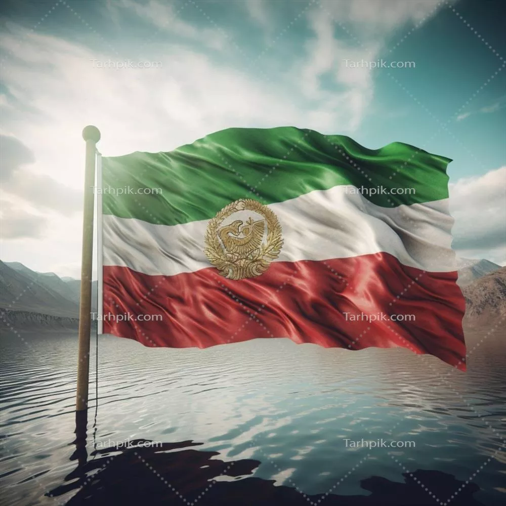 عکس پرچم تاجیکستان با کیفیت بالا در وضوح 4K و جزئیات دقیق
