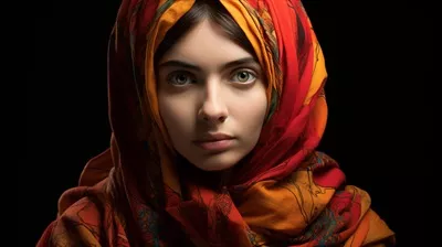 عکس لحظه ای به یاد ملاله: تجلی امید و مبارزه برای حقوق دختران
