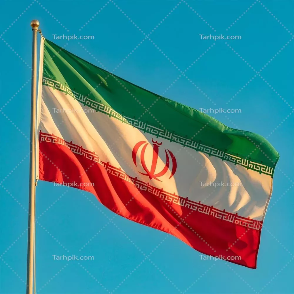 عکس پرچم ملی ایران: نماد هویت و تاریخ فرهنگی کشور