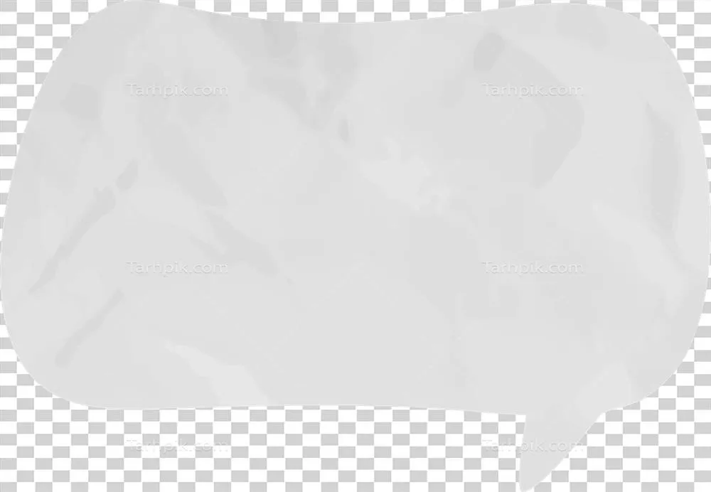 عکس دوربری حباب گفتگوی کاغذی قدیمی با طراحی زیبا و جذاب