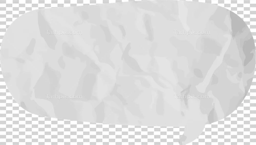 عکس دوربری تصویر حباب گفت و گو با طراحی مچاله شده و جذاب