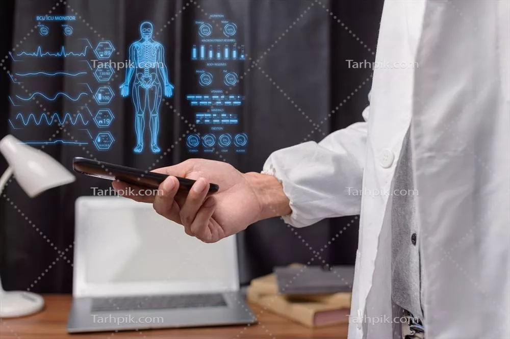 عکس بررسی دقیق و پیشرفته بدن انسان با استفاده از تکنولوژی نور