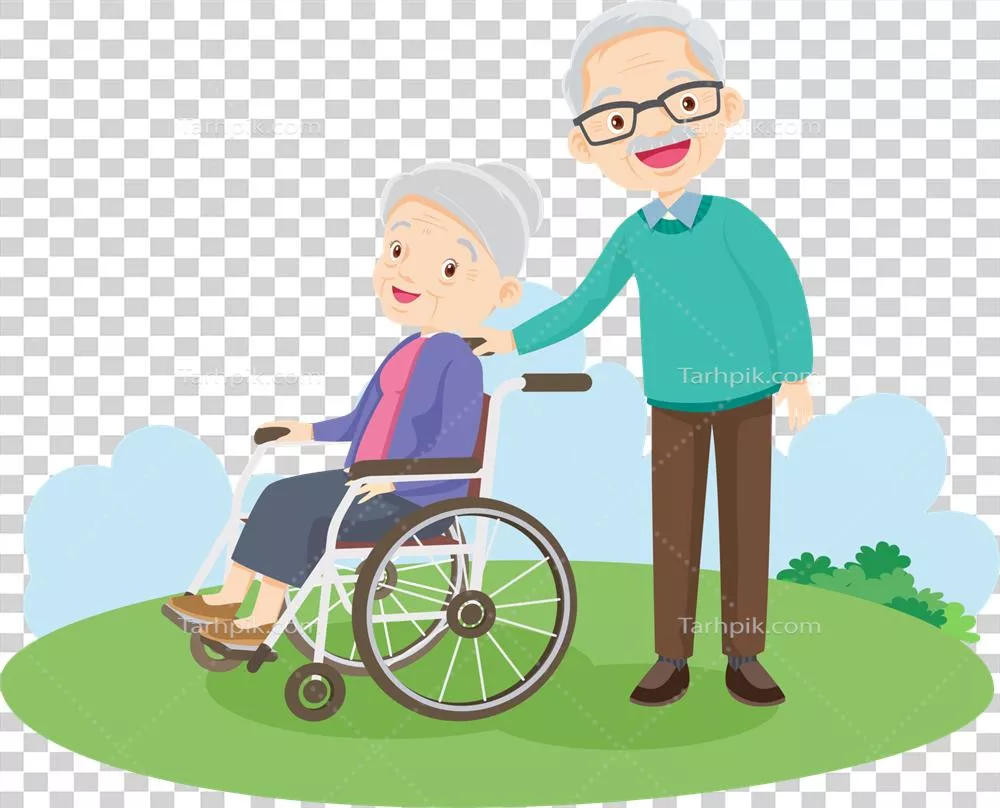 عکس دوربری راهنمای جامع استفاده از ویلچر برای سالمندان و بیماران ناتوان