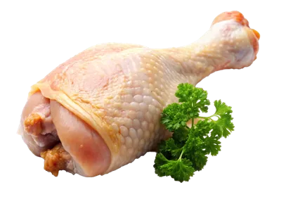 عکس دوربری گوشت تازه و خام با کیفیت بالا و واقع گرایانه در پس زمینه شفاف