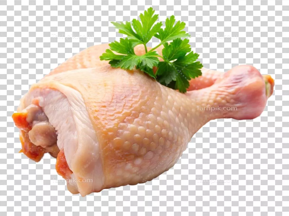 عکس دوربری گوشت تازه و با کیفیت بالا به صورت واقعی و طبیعی در پس زمینه شفاف