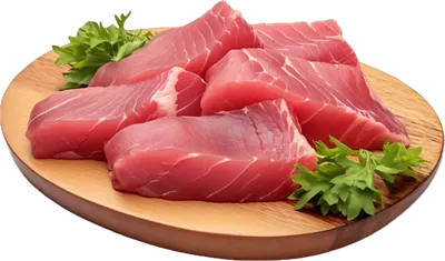 عکس دوربری طرز تهیه ساشیمی تن ماهی با استفاده از تکنولوژی هوش مصنوعی